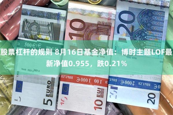 股票杠杆的规则 8月16日基金净值：博时主题LOF最新净值0.955，跌0.21%