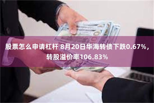 股票怎么申请杠杆 8月20日华海转债下跌0.67%，转股溢价率106.83%