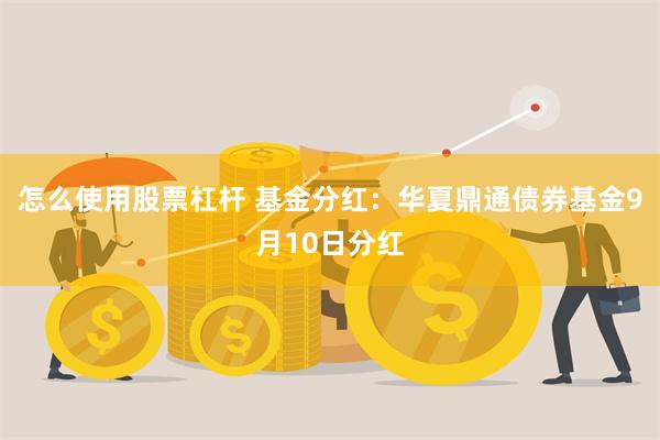 怎么使用股票杠杆 基金分红：华夏鼎通债券基金9月10日分红