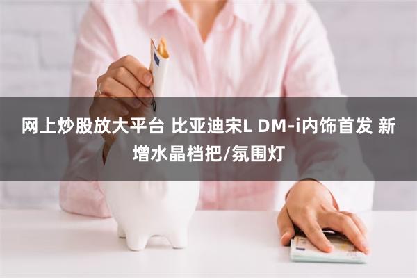 网上炒股放大平台 比亚迪宋L DM-i内饰首发 新增水晶档把/氛围灯